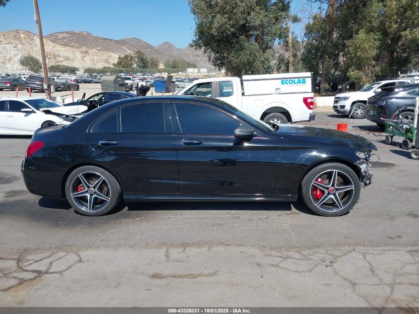 2016 Mercedes-Benz C 450 Amg 4Matic VIN: 55SWF6EBXGU133381 Lot: 43326331