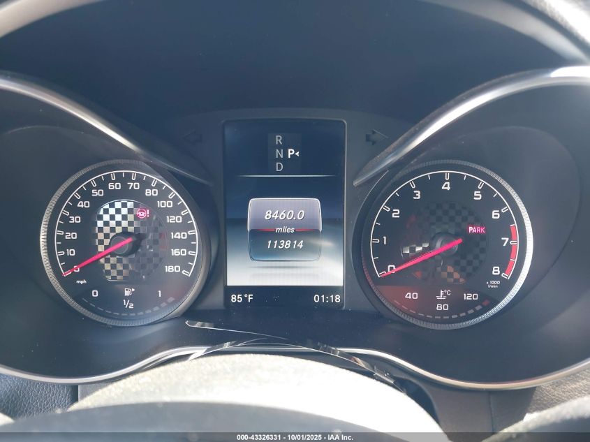 2016 Mercedes-Benz C 450 Amg 4Matic VIN: 55SWF6EBXGU133381 Lot: 43326331