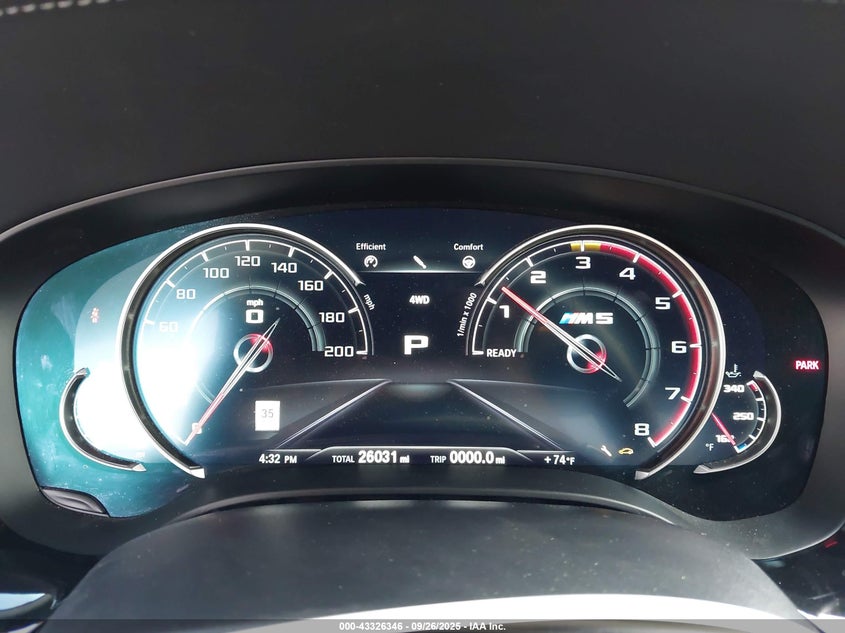 2019 BMW M5 COMPETITION - WBSJF0C52KB448251