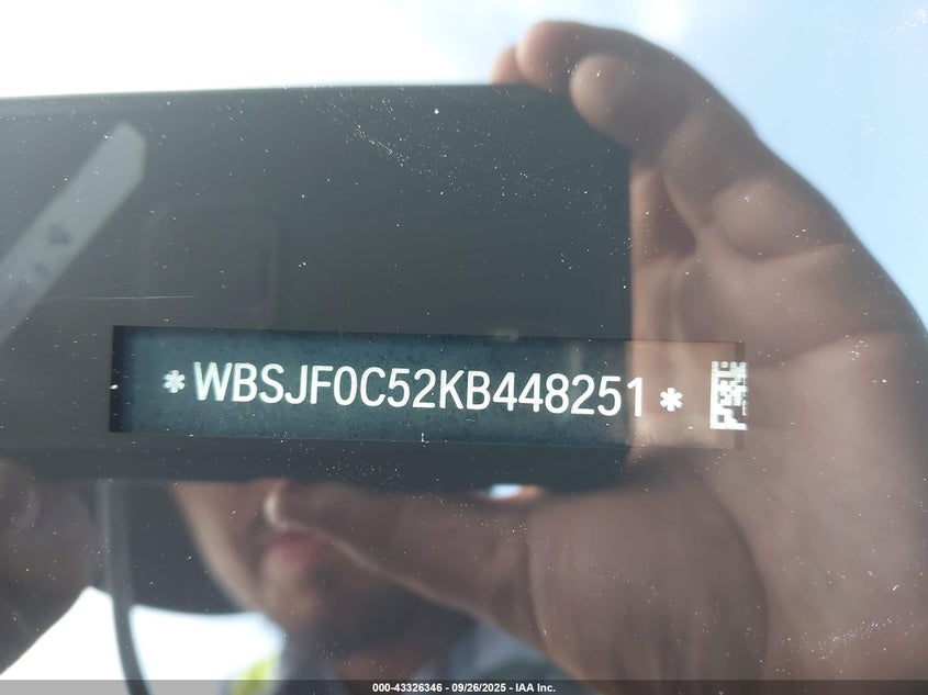 2019 BMW M5 COMPETITION - WBSJF0C52KB448251