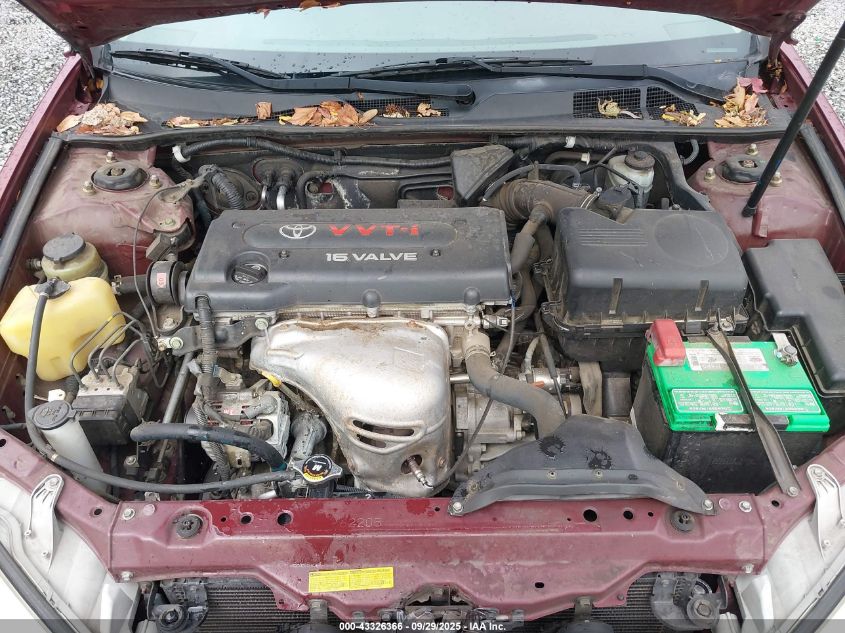 2002 Toyota Camry Le VIN: JTDBE32KX20028157 Lot: 43326366