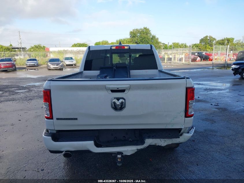 2021 Ram 1500 Big Horn 4X2 5'7 Box VIN: 1C6RREFT9MN689631 Lot: 43326367