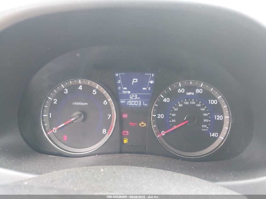 2014 Hyundai Accent Gs VIN: KMHCT5AE6EU193102 Lot: 43326369