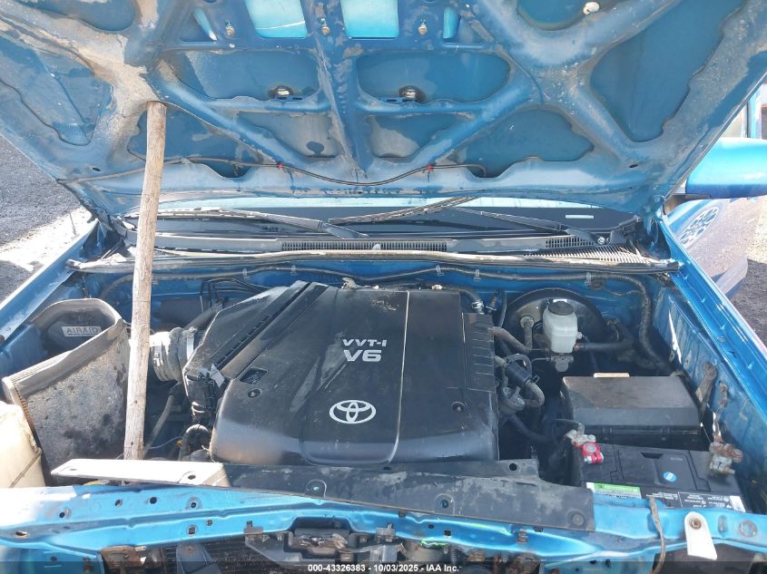 2007 Toyota Tacoma X-Runner VIN: 5TETU22N77Z326149 Lot: 43326383