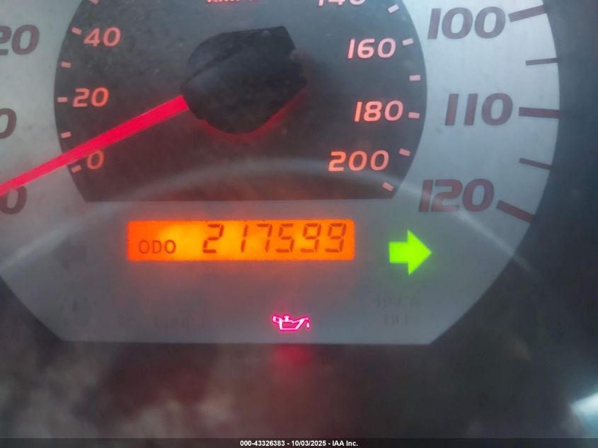 2007 Toyota Tacoma X-Runner VIN: 5TETU22N77Z326149 Lot: 43326383