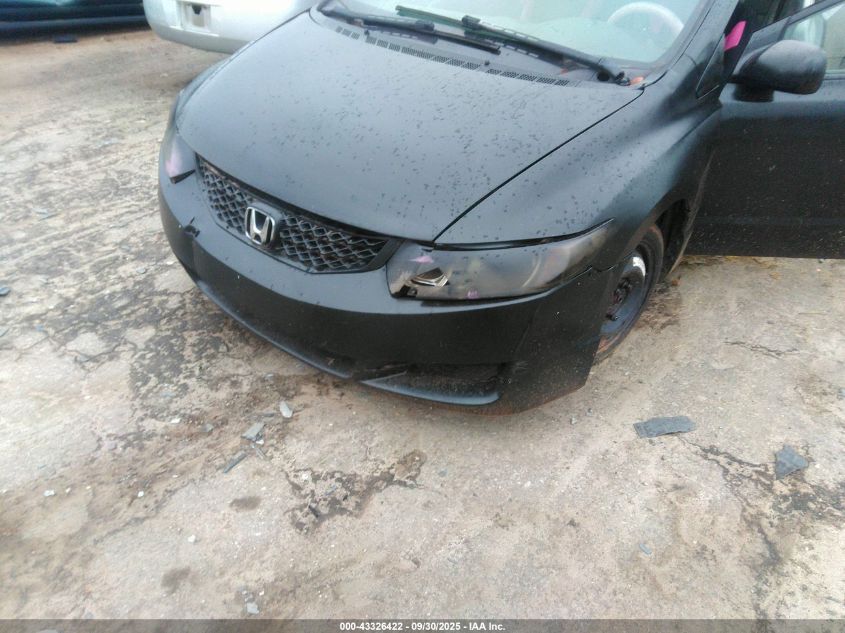 2009 Honda Civic Lx VIN: 2HGFG12699H500794 Lot: 43326422