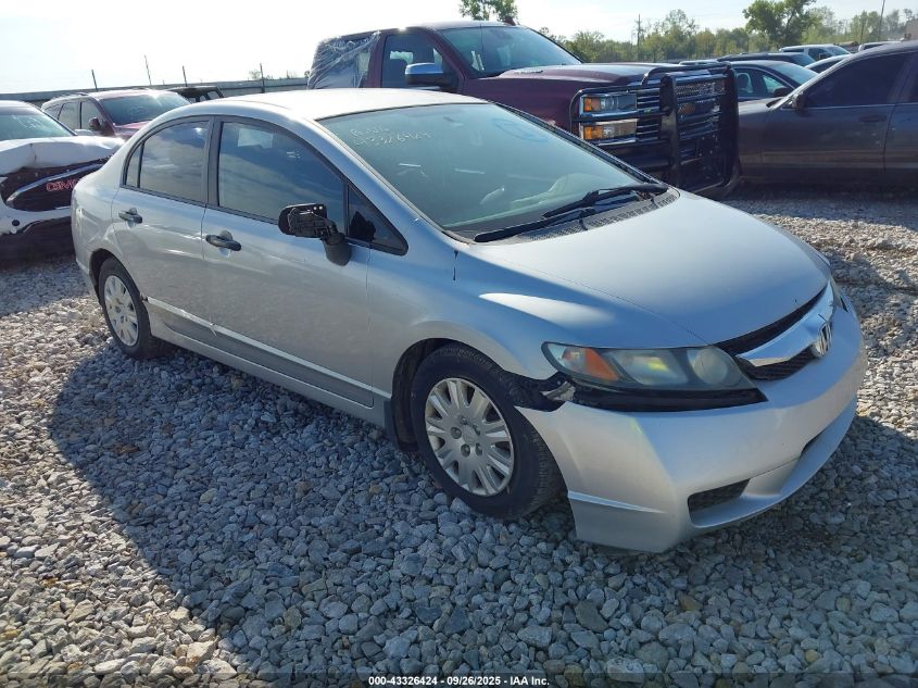 2009 Honda Civic Vp VIN: 2HGFA16319H327306 Lot: 43326424