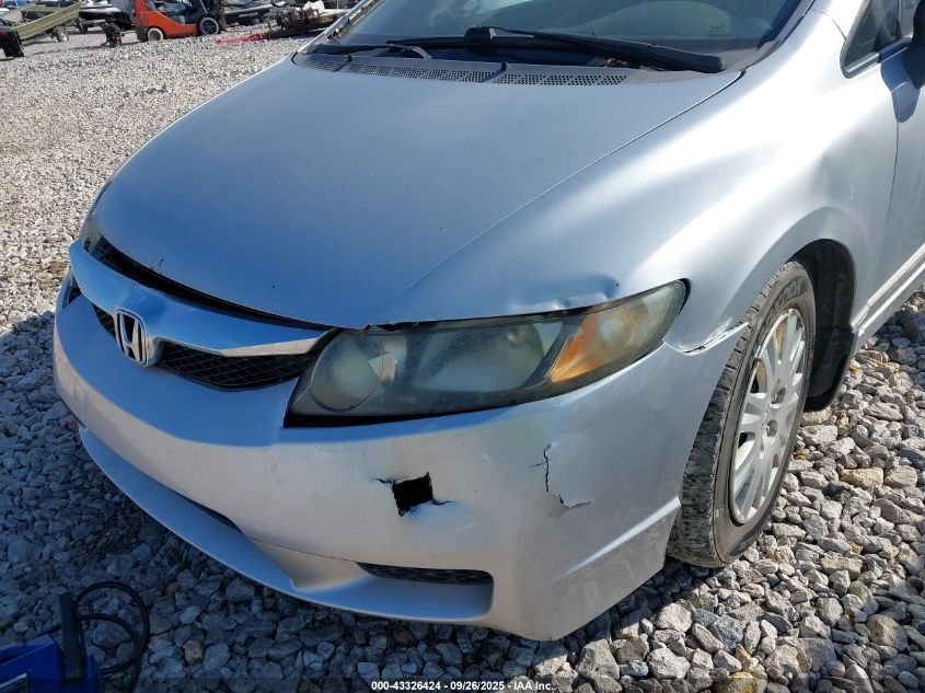 2009 Honda Civic Vp VIN: 2HGFA16319H327306 Lot: 43326424