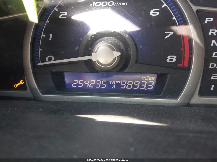 2009 Honda Civic Vp VIN: 2HGFA16319H327306 Lot: 43326424