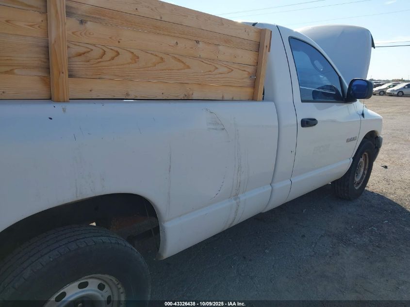 2008 Dodge Ram 1500 St/Sxt VIN: 1D7HA16K58J124145 Lot: 43326438