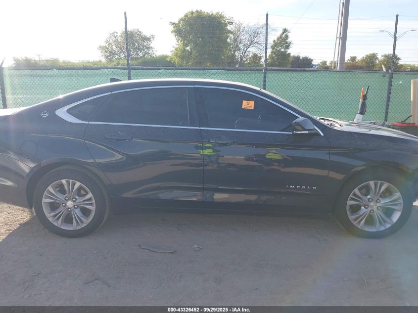 2014 Chevrolet Impala 2Lt VIN: 2G1125S3XE9264321 Lot: 43326452