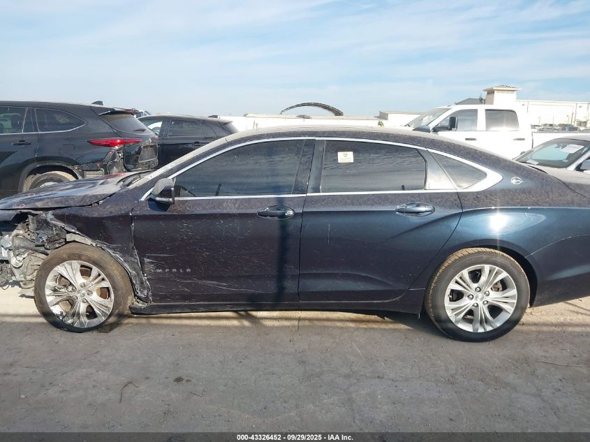 2014 Chevrolet Impala 2Lt VIN: 2G1125S3XE9264321 Lot: 43326452