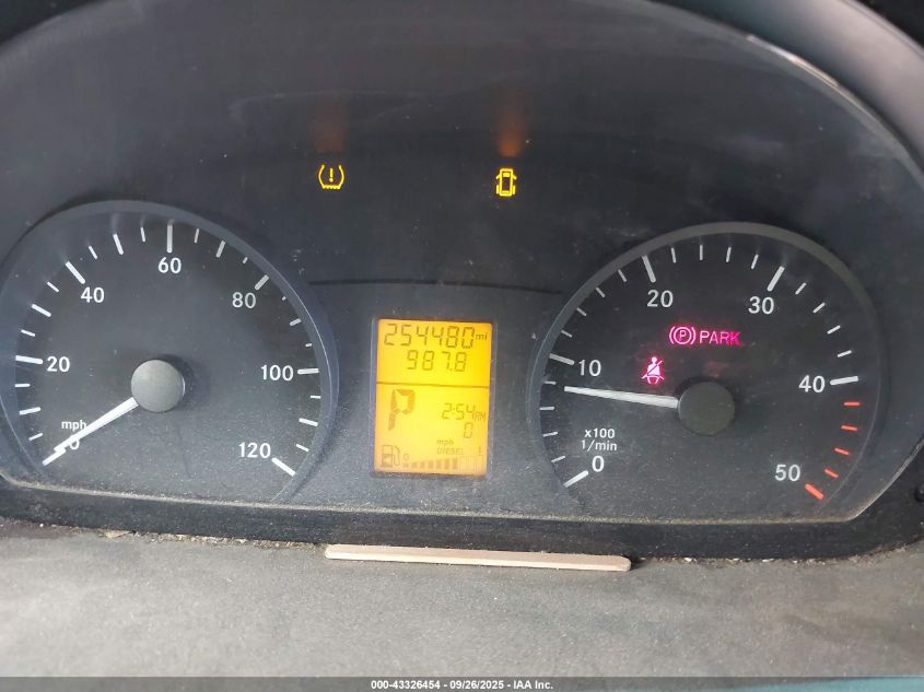 2016 Mercedes-Benz Sprinter 2500 High Roof VIN: WD3PE8DDXGP247789 Lot: 43326454