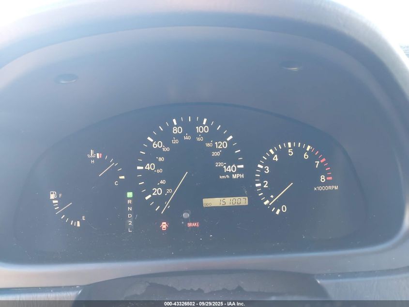 2002 Lexus Rx 300 VIN: JTJHF10U320275355 Lot: 43326502