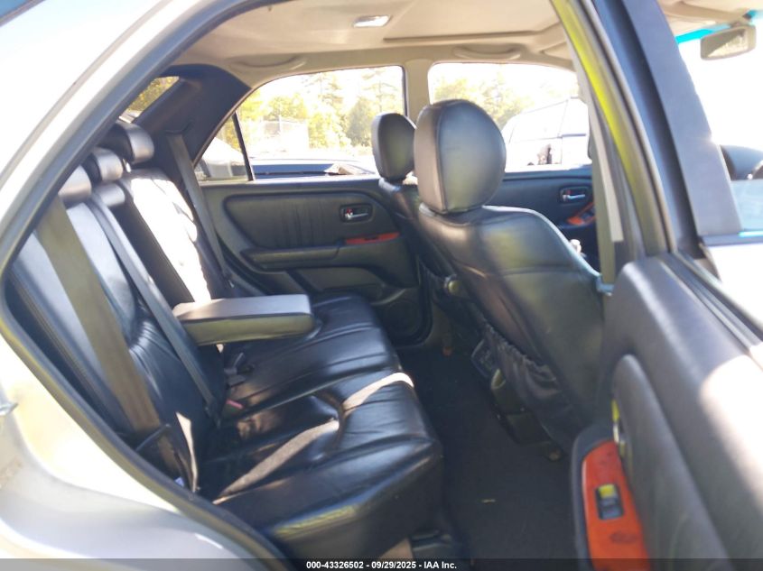 2002 Lexus Rx 300 VIN: JTJHF10U320275355 Lot: 43326502