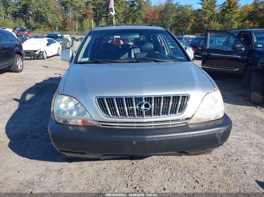 2002 Lexus Rx 300 VIN: JTJHF10U320275355 Lot: 43326502