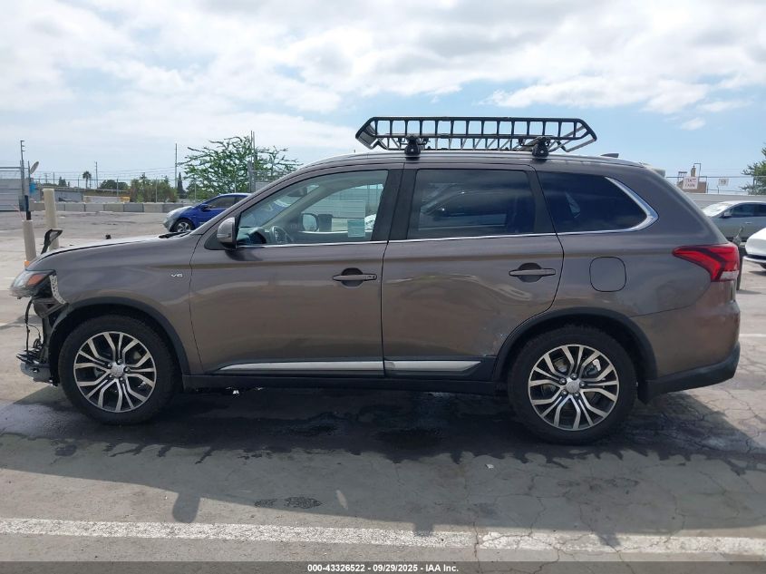 2017 Mitsubishi Outlander Gt VIN: JA4JZ4AX9HZ056257 Lot: 43326522