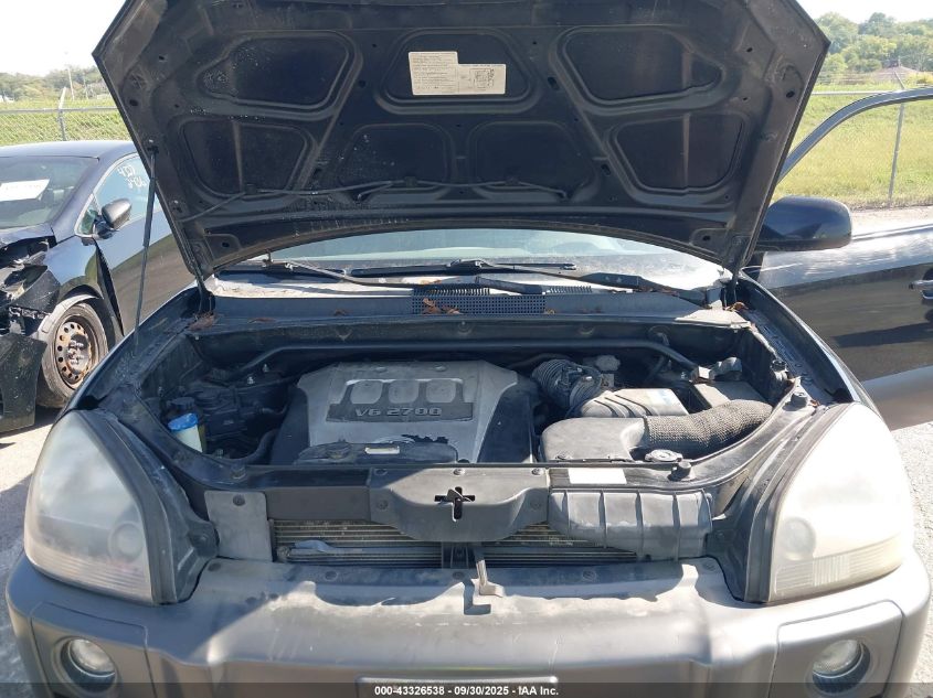 2006 Hyundai Tucson Gls/Limited VIN: KM8JN12D46U386138 Lot: 43326538