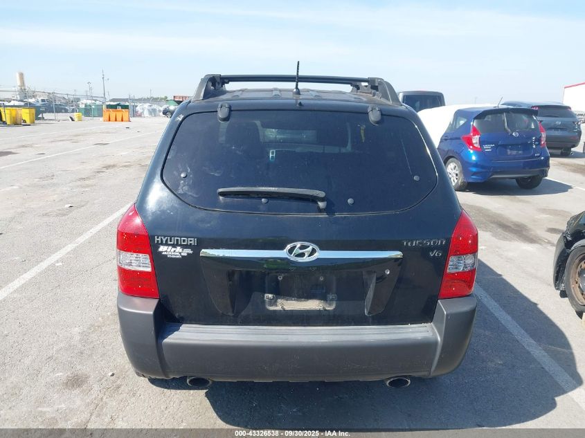 2006 Hyundai Tucson Gls/Limited VIN: KM8JN12D46U386138 Lot: 43326538