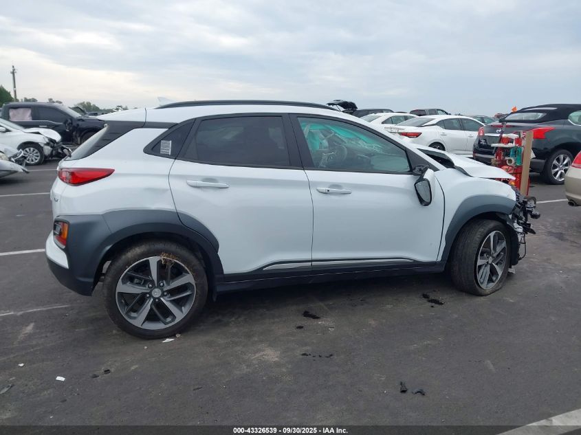 2021 Hyundai Kona Limited VIN: KM8K33A53MU630911 Lot: 43326539