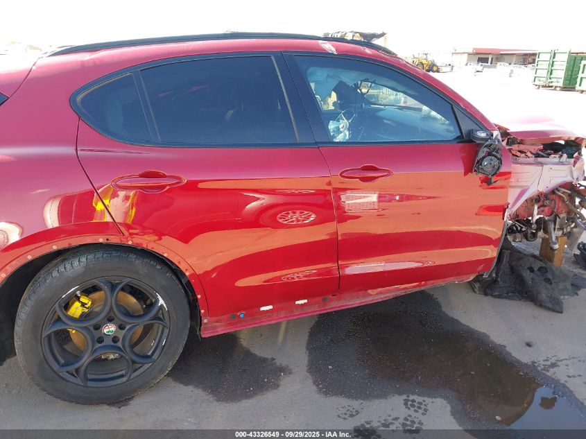 2018 Alfa Romeo Stelvio Ti Sport Awd VIN: ZASFAKNN7J7B82691 Lot: 43326549