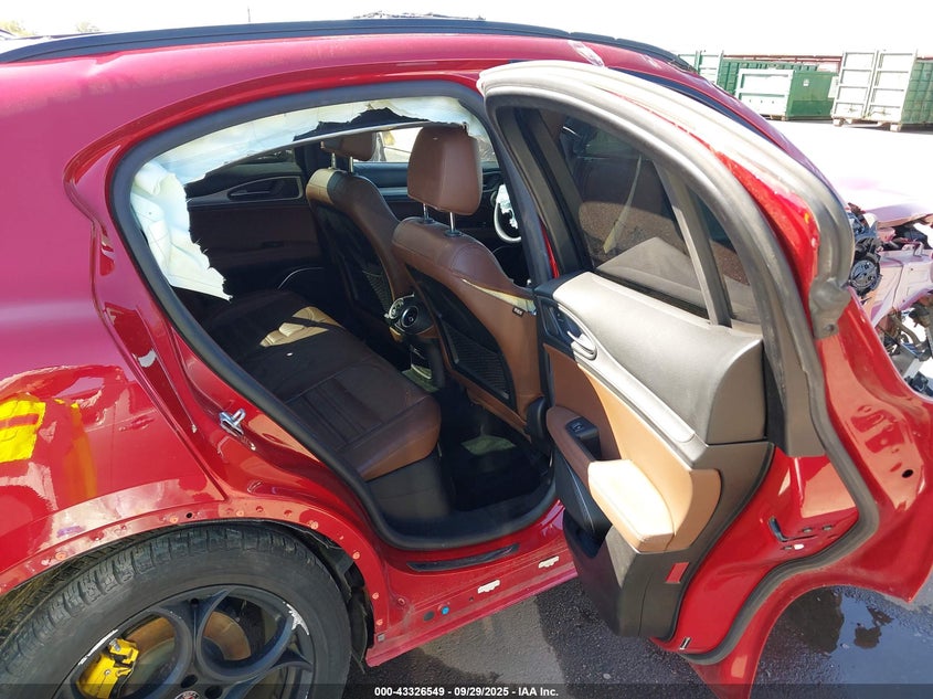 2018 Alfa Romeo Stelvio Ti Sport Awd VIN: ZASFAKNN7J7B82691 Lot: 43326549