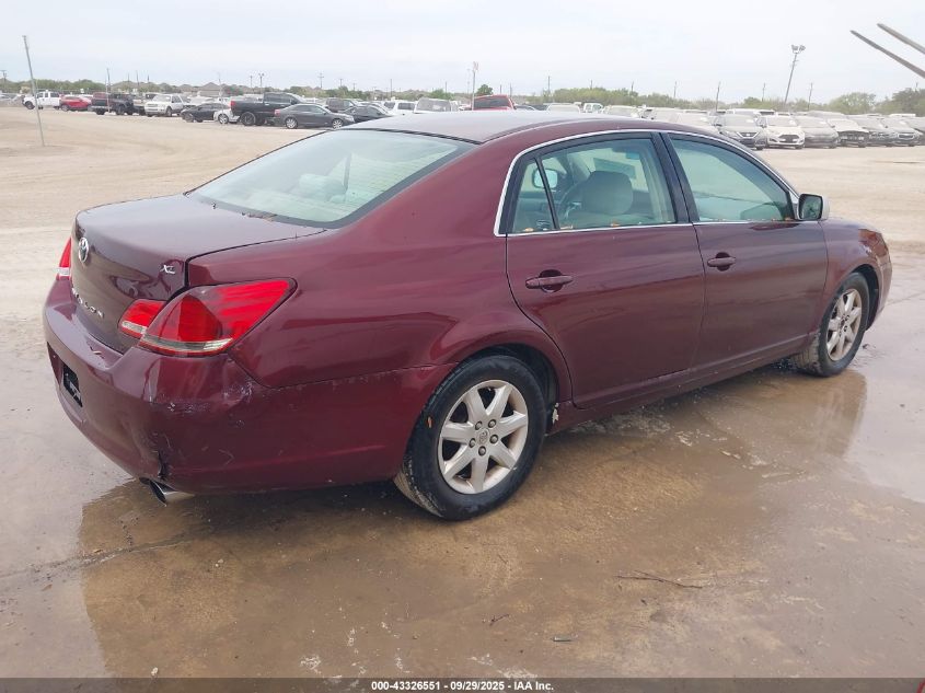 2007 Toyota Avalon Xl VIN: 4T1BK36B07U236787 Lot: 43326551