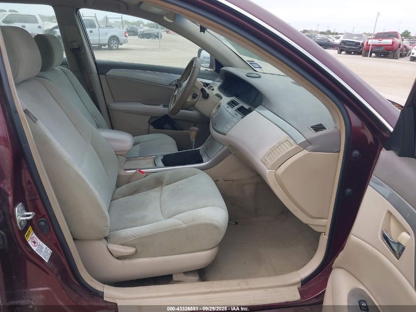 2007 Toyota Avalon Xl VIN: 4T1BK36B07U236787 Lot: 43326551