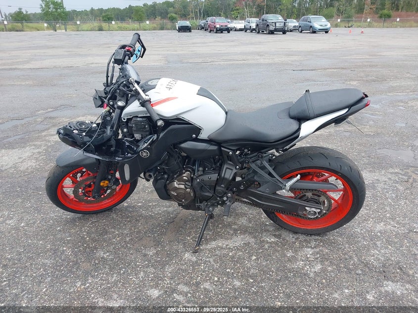 2020 Yamaha Mt07 VIN: JYARM27E4LA006435 Lot: 43326553