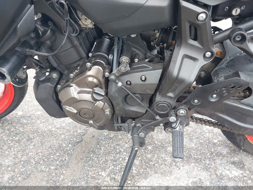 2020 Yamaha Mt07 VIN: JYARM27E4LA006435 Lot: 43326553