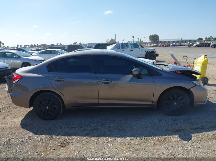 2015 HONDA CIVIC LX - 19XFB2F57FE221906