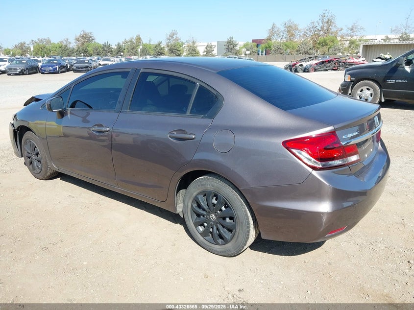 2015 HONDA CIVIC LX - 19XFB2F57FE221906