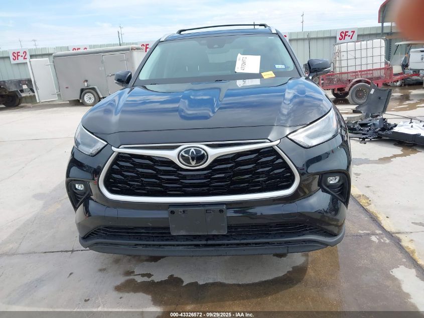 2022 Toyota Highlander Xle VIN: 5TDGZRAH2NS090608 Lot: 43326572