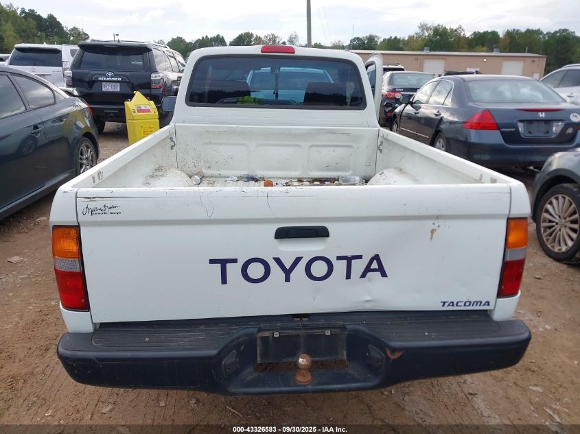 1996 Toyota Tacoma VIN: 4TANL42N6TZ220123 Lot: 43326583