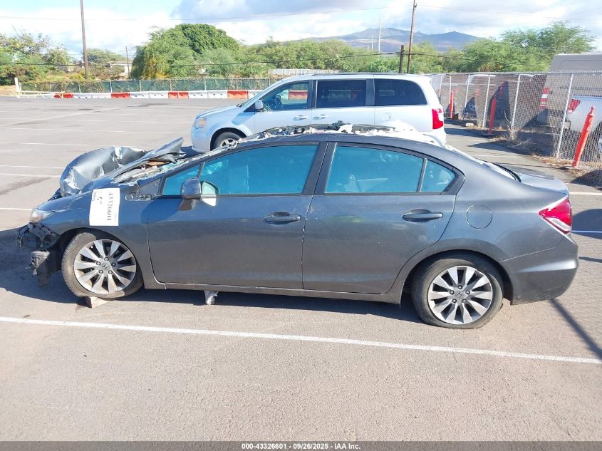 2013 Honda Civic Lx VIN: 2HGFB2F57DH551418 Lot: 43326601