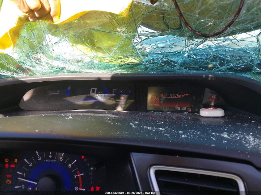 2013 Honda Civic Lx VIN: 2HGFB2F57DH551418 Lot: 43326601