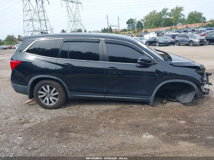 2020 Honda Pilot Awd Ex-L VIN: 5FNYF6H51LB012684 Lot: 43326610