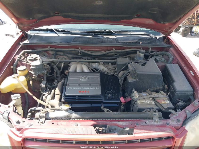 2002 Toyota Highlander V6 VIN: JTEHF21A720085275 Lot: 43326633