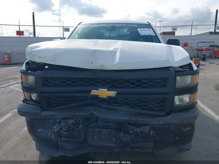 2014 Chevrolet Silverado 1500 Work Truck 1Wt VIN: 1GCRCPEH4EZ233940 Lot: 43326636