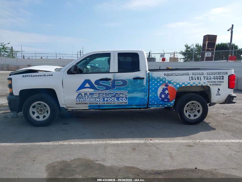 2014 Chevrolet Silverado 1500 Work Truck 1Wt VIN: 1GCRCPEH4EZ233940 Lot: 43326636