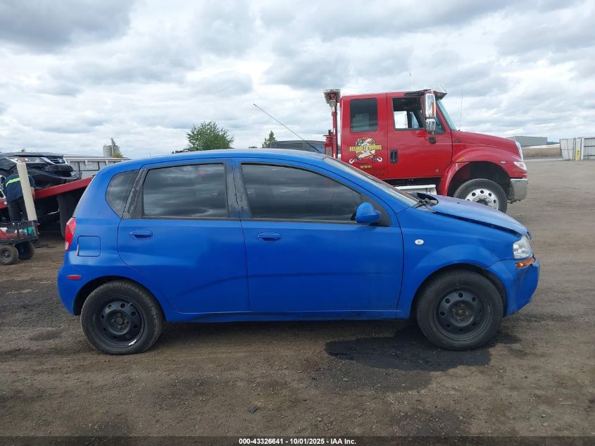 2008 Chevrolet Aveo 5 Ls VIN: KL1TD66678B002951 Lot: 43326641