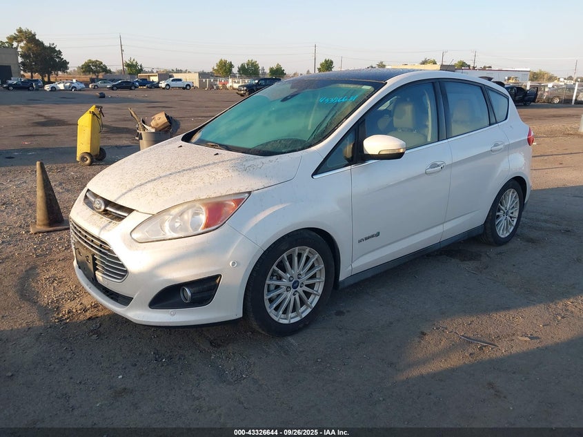 Vin: 1fadp5buxdl502776, lot: 43821309, ford c-max hybrid sel 20132