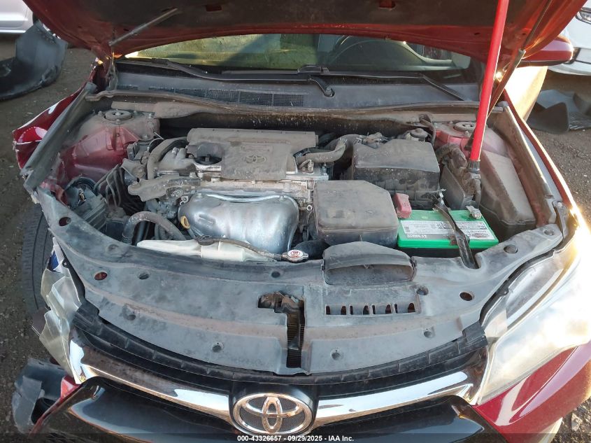 2017 Toyota Camry Se VIN: 4T1BF1FK1HU637467 Lot: 43326657