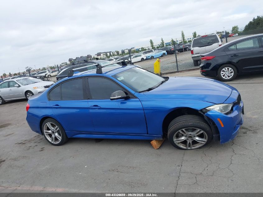 2014 BMW 335I xDrive VIN: WBA3B9C54EP458767 Lot: 43326659