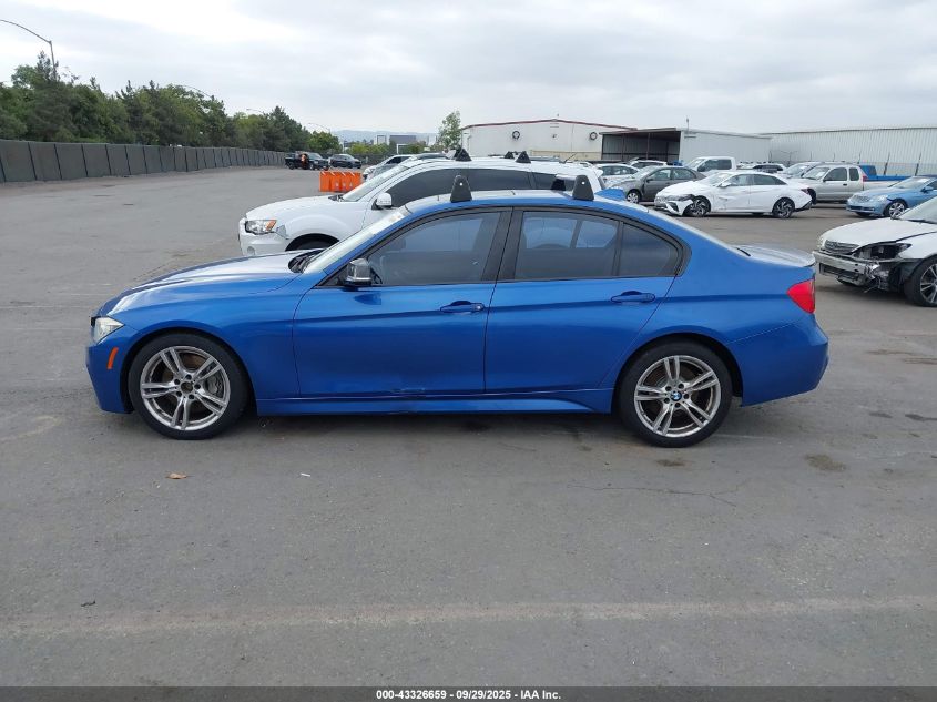 2014 BMW 335I xDrive VIN: WBA3B9C54EP458767 Lot: 43326659