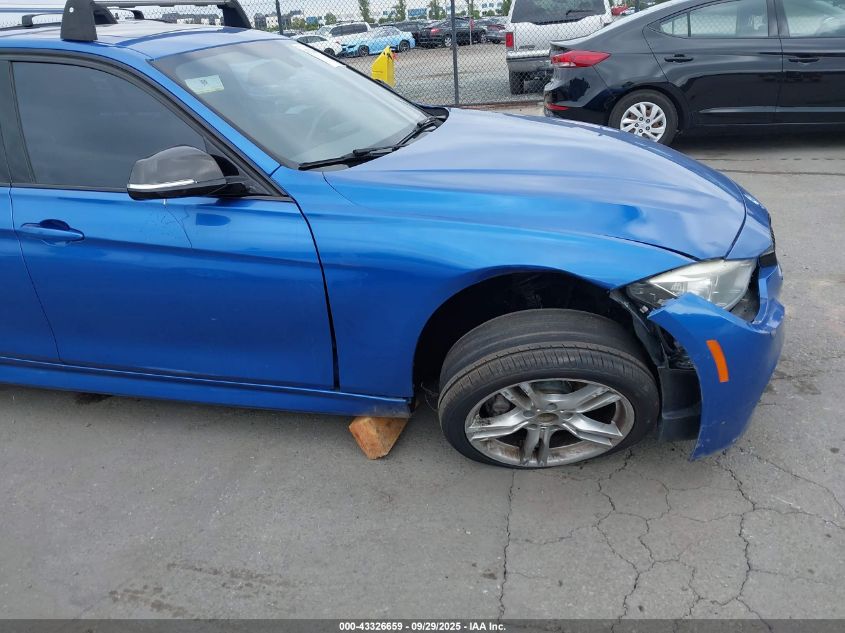 2014 BMW 335I xDrive VIN: WBA3B9C54EP458767 Lot: 43326659