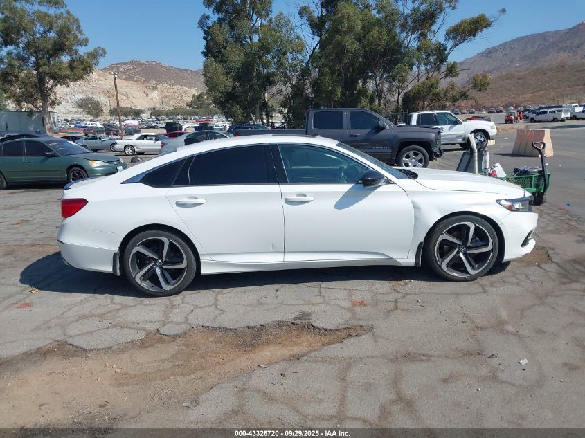 2021 Honda Accord Sport 2.0T VIN: 1HGCV2F38MA020090 Lot: 43326720