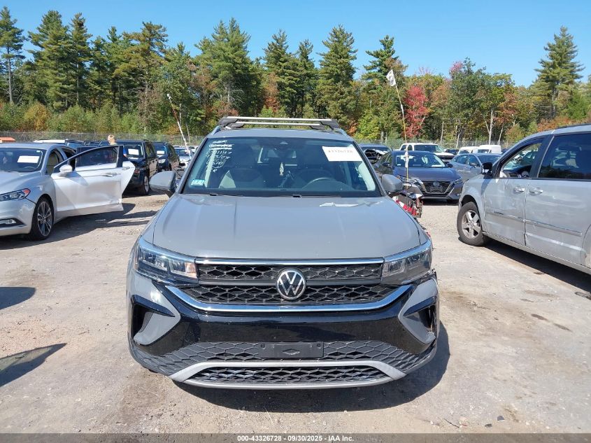 2022 Volkswagen Taos 1.5T Se VIN: 3VVPX7B24NM036135 Lot: 43326728