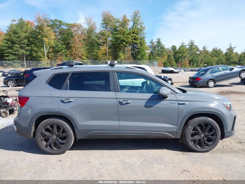 2022 Volkswagen Taos 1.5T Se VIN: 3VVPX7B24NM036135 Lot: 43326728