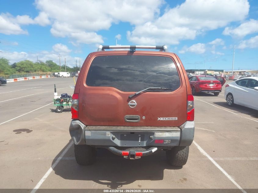 2002 Nissan Xterra Xe VIN: 5N1ED28T12C572115 Lot: 43326734